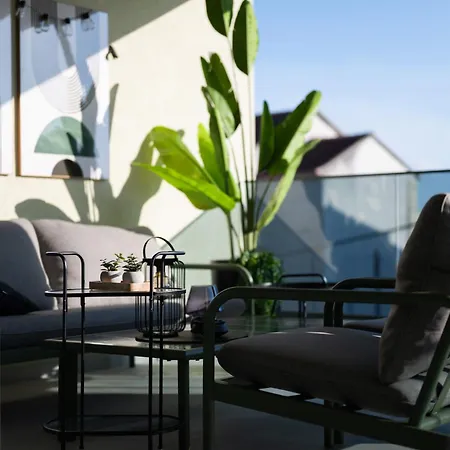 Lägenhet Luxury Rooftop Escape Duplex Zadar