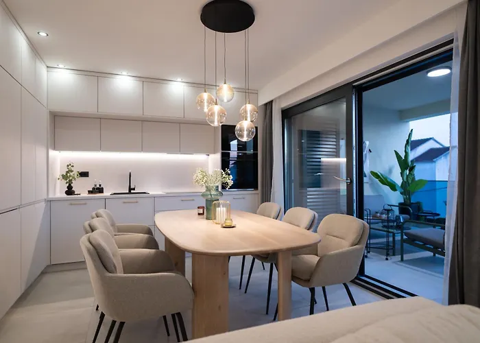 Luxury Rooftop Escape Duplex Lägenhet Zadar